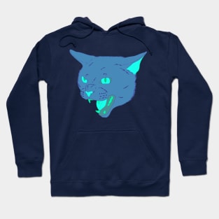 Vaporwave Cat - Slime Hoodie